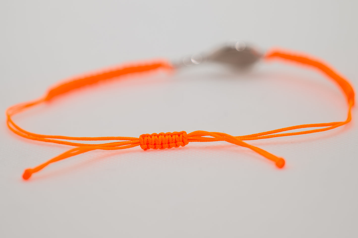 BRACCIALE PADEL RACCHETTA IN OTTONE CORDINO SCOOBY DOO ARANCIO FLUO