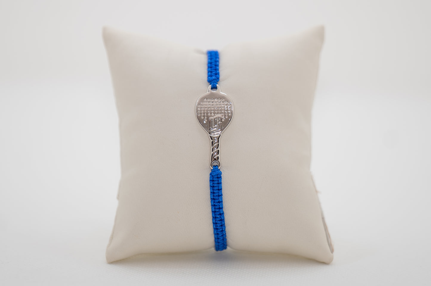 BRACCIALE PADEL RACCHETTA IN OTTONE CORDINO SCOOBY DOO BLU ELETTRICO