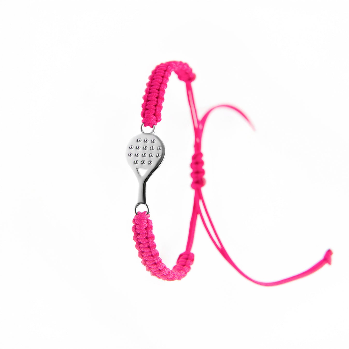 BRACCIALE RACCHETTA STARTER IN ARGENTO 925 CON CORDINO ECOSOSTENIBILE