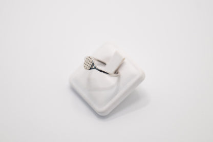 ANELLO RACCHETTA PADELORO 18 KT