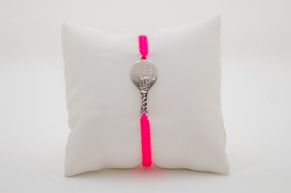 BRACCIALE RACCHETTA PADEL PLAY BOLD FLUO PINK