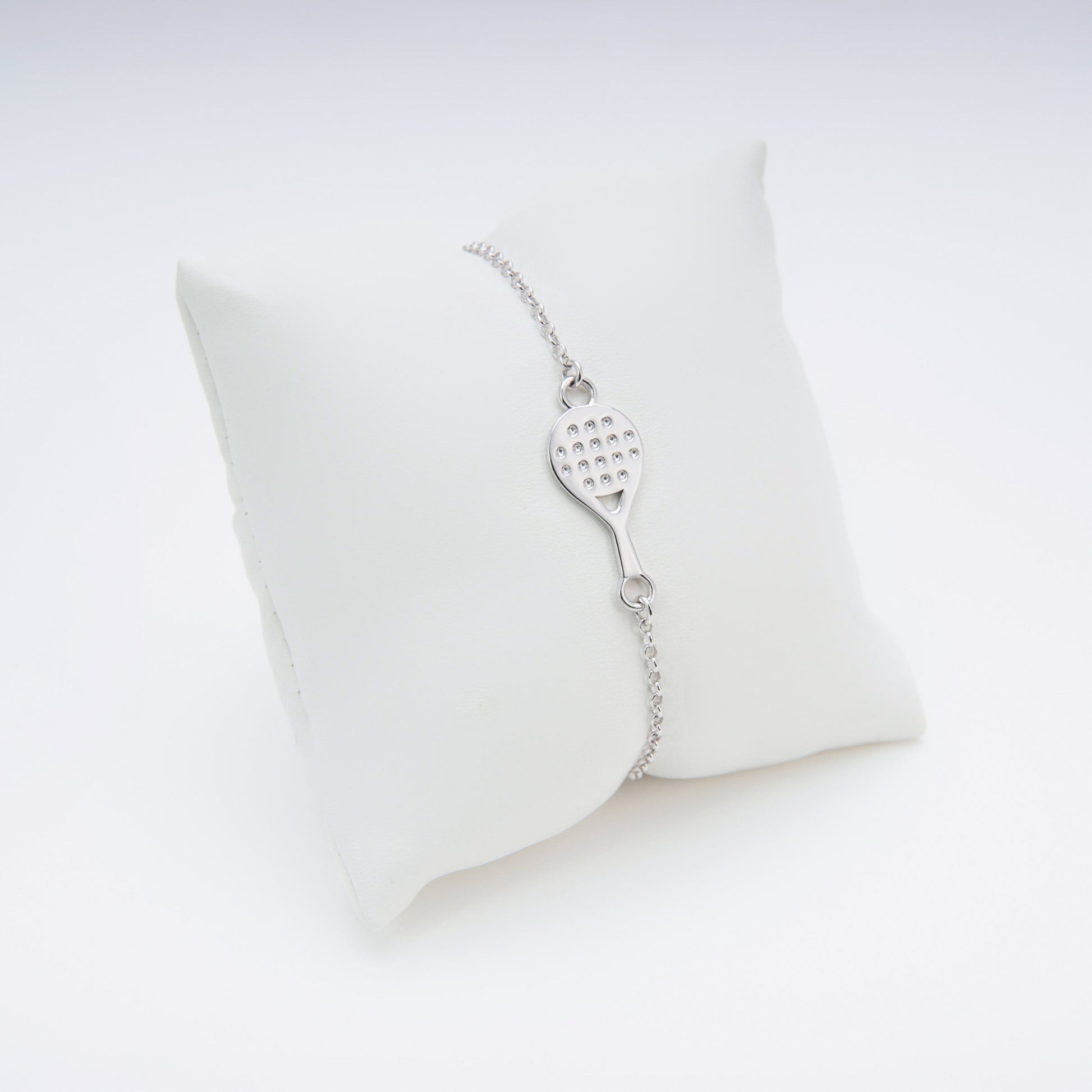 BRACCIALE RACCHETTA STARTER IN ARGENTO 925 CON CATENA