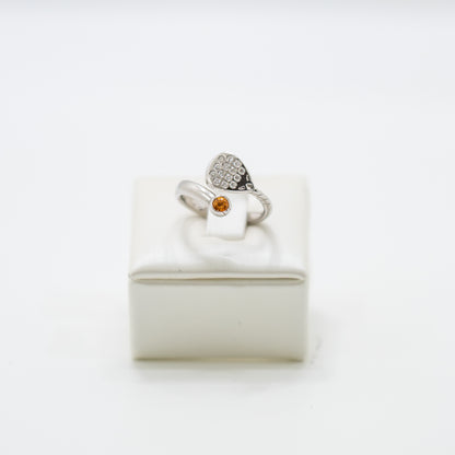Anello Contrarié Padel in Argento 925