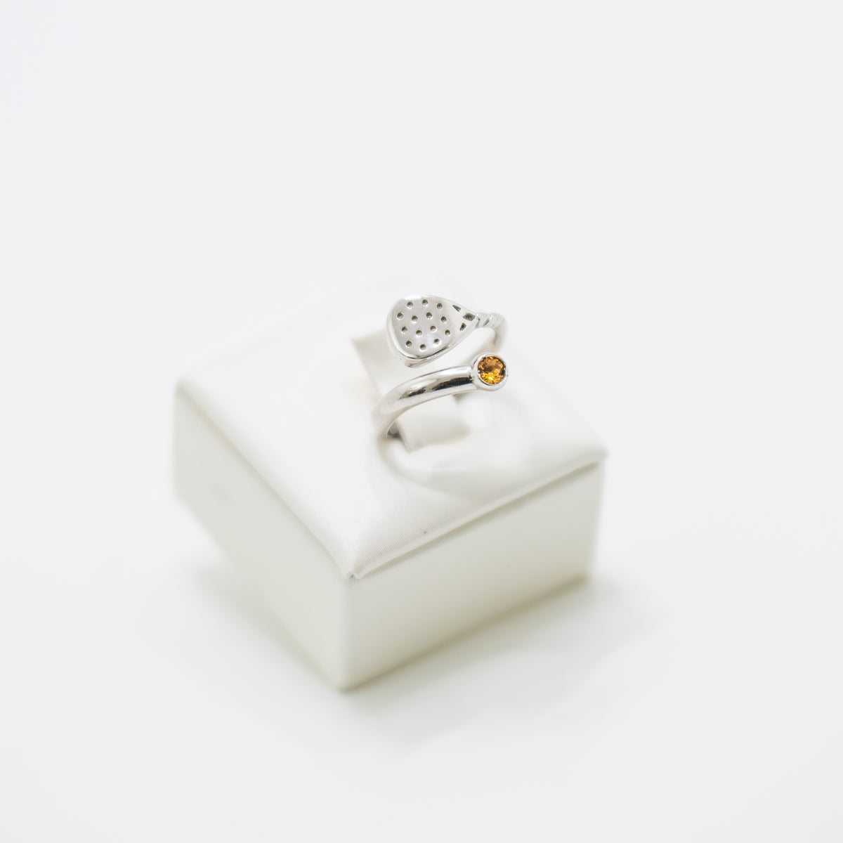 Anello Contrarié Padel in Argento 925