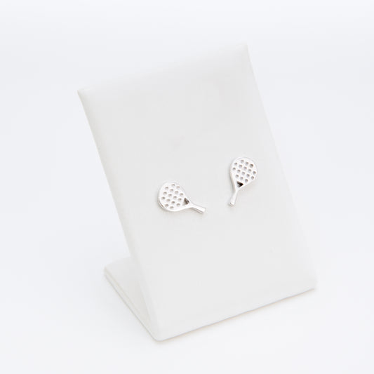 ORECCHINI RACCHETTA PADEL IN ARGENTO 925 LAGATI PADEL JEWELS