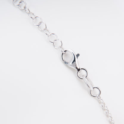 Particolare Aggancio bracciale e catenina racchetta tennis