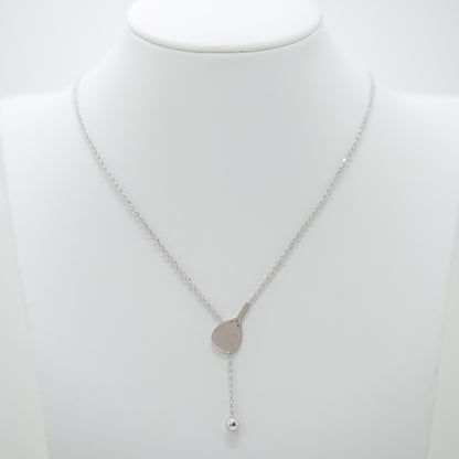 Collana Saliscendi Racchetta Padel in Argento 925